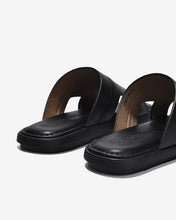 Dép Quai Ngang Đông Hải Bản To Dập Logo-D1827-Đen Color1