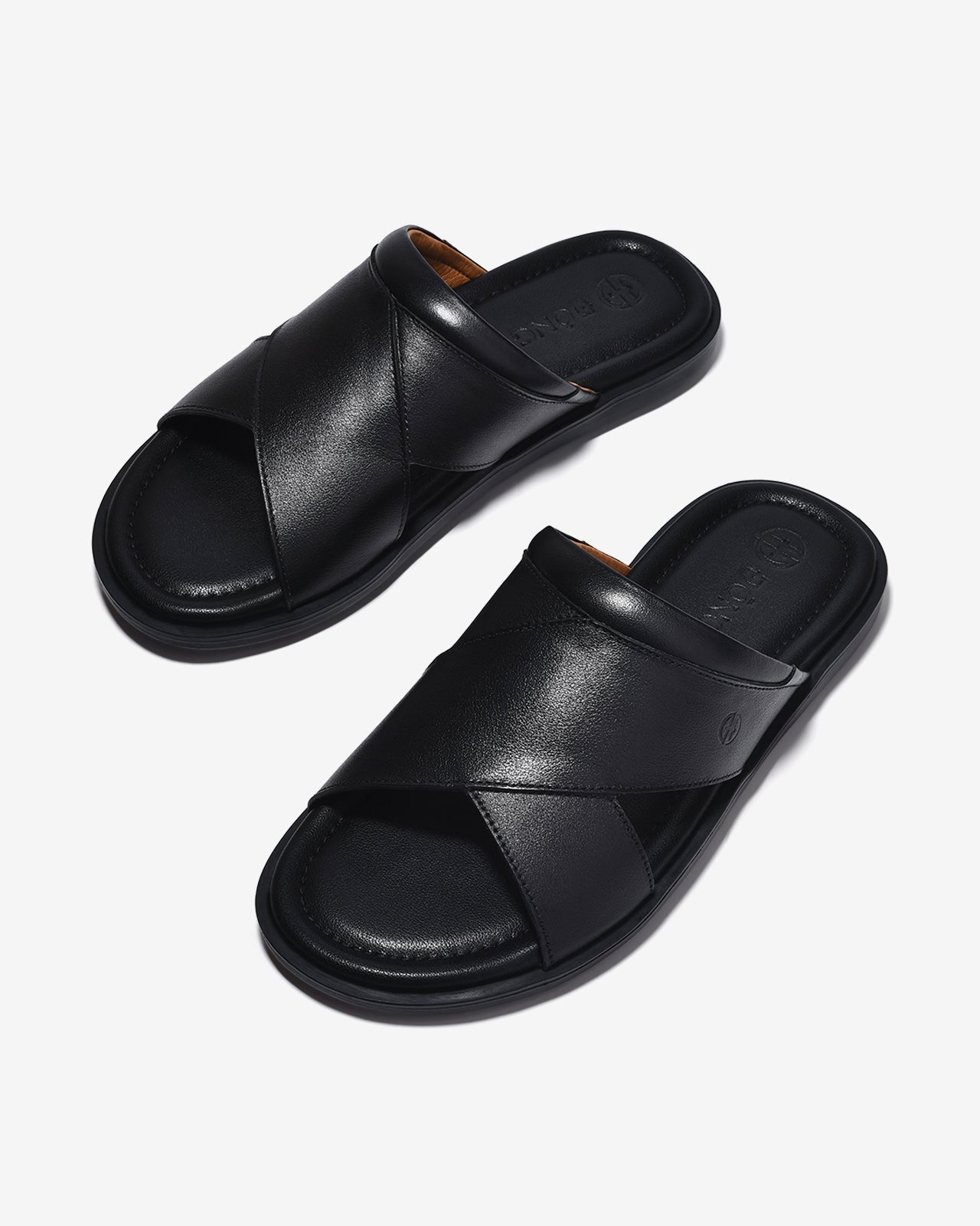 Dép Nam Đông Hải Êm Mềm Bản Rộng-D1828Đen Color1