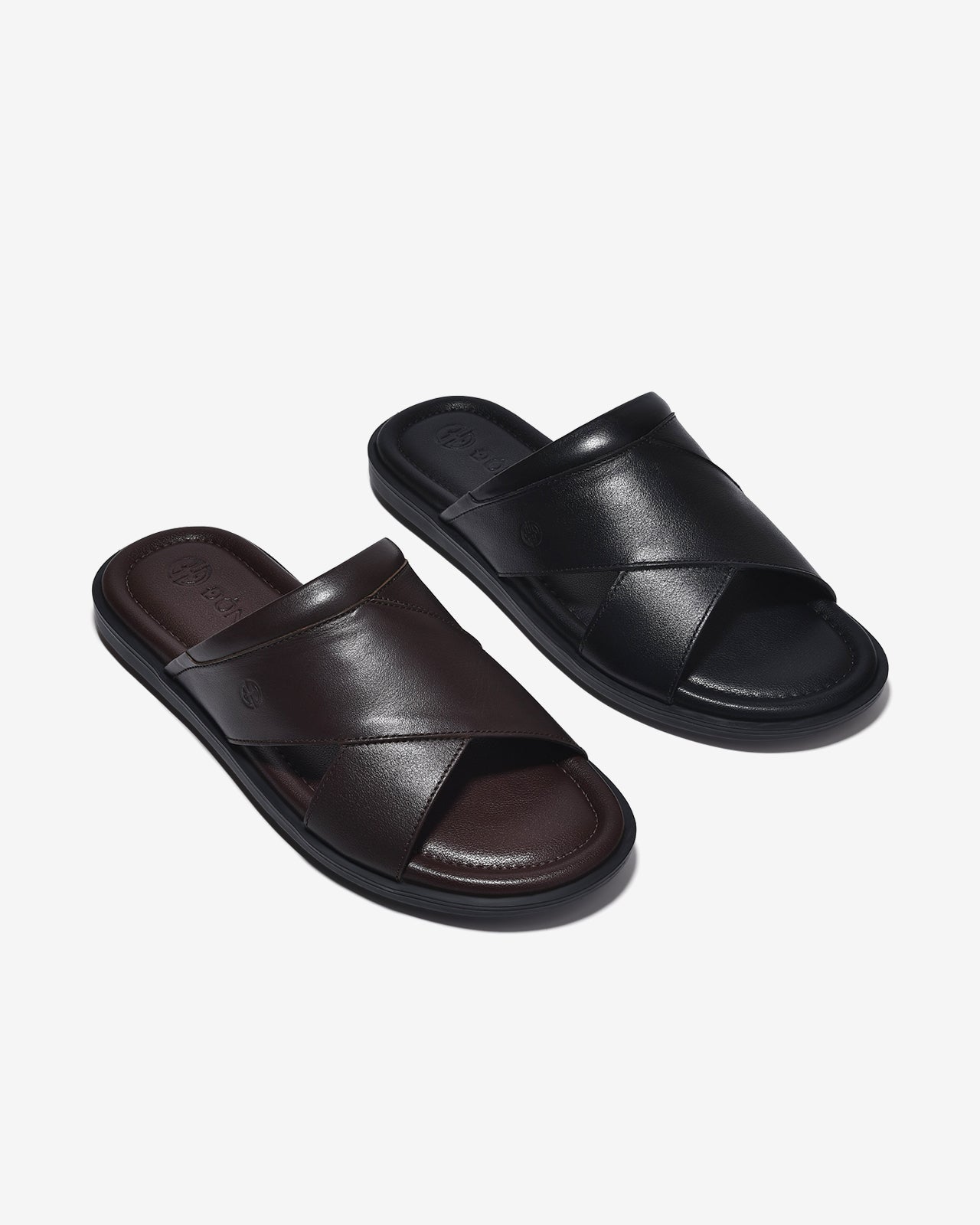 Dép Nam Đông Hải Êm Mềm Bản Rộng-D1828Đen Color1