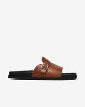 Dép Nam Đông Hải Quai Ngang Khóa Cài-D3235Bò Color1First