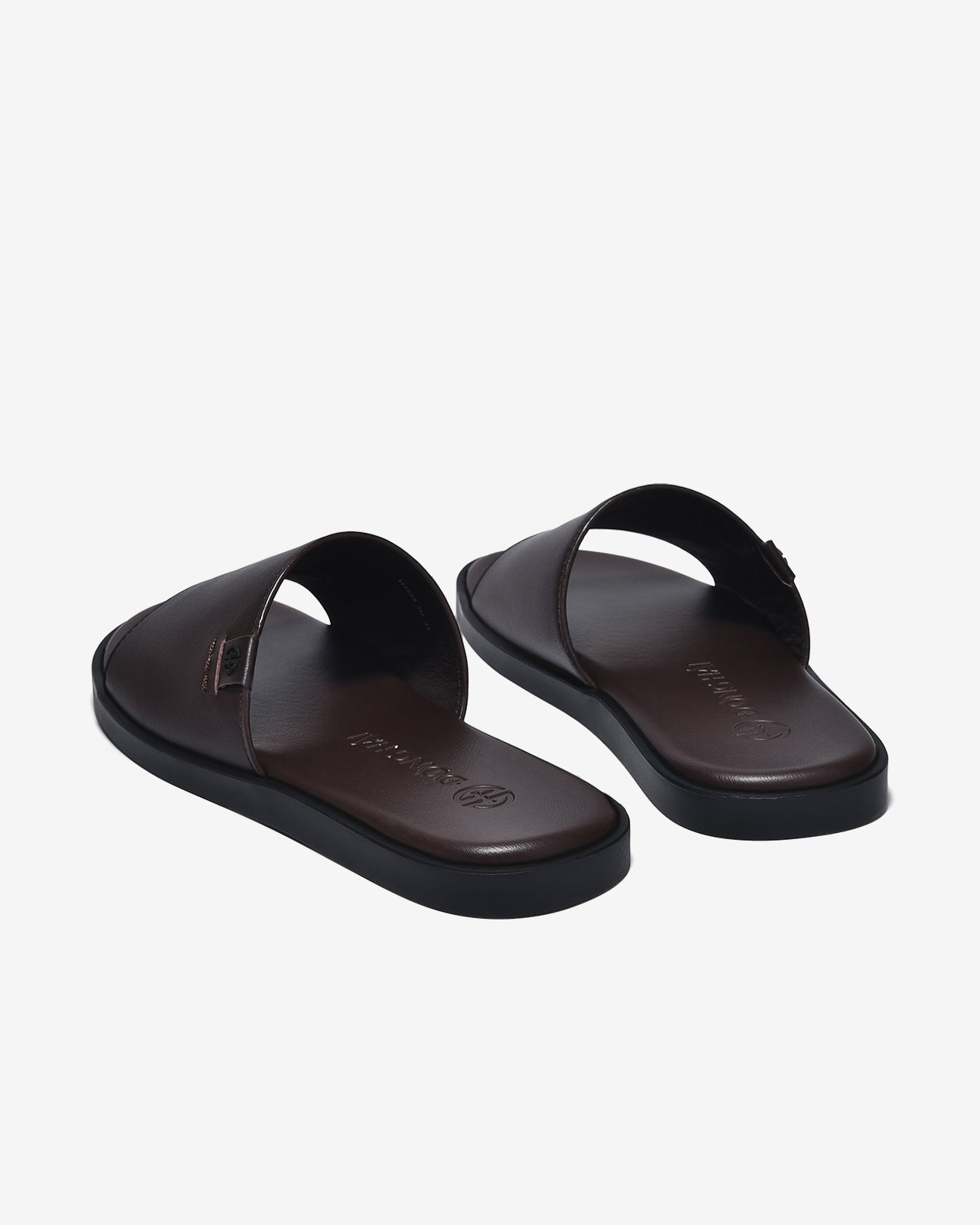 Dép Nam Đông Hải Quai Ngang Bản To Êm Chân-D3239Nâu Color1