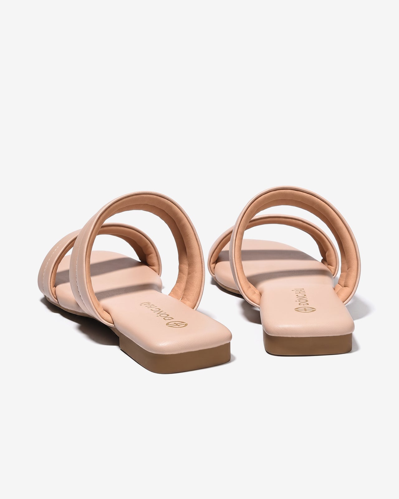 Dép Nữ Đông Hải Quai Đôi Chỉ Nổi-D7740Hồng Color1