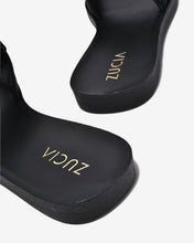 Dép Quai Ngang Nữ Zucia Quai Ngang Đan Phồng-DRXC1-Đen Color1