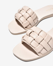 Dép Quai Ngang Nữ Zucia Quai Ngang Đan Phồng-DRXC1Kem Color1