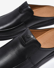 Dép Sapo Nam Đông Hải Da Trơn Dập Logo-G1023-Đen Color1