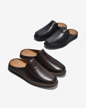 Dép Sapo Nam Đông Hải Da Trơn Dập Logo-G1023-Nâu Color1