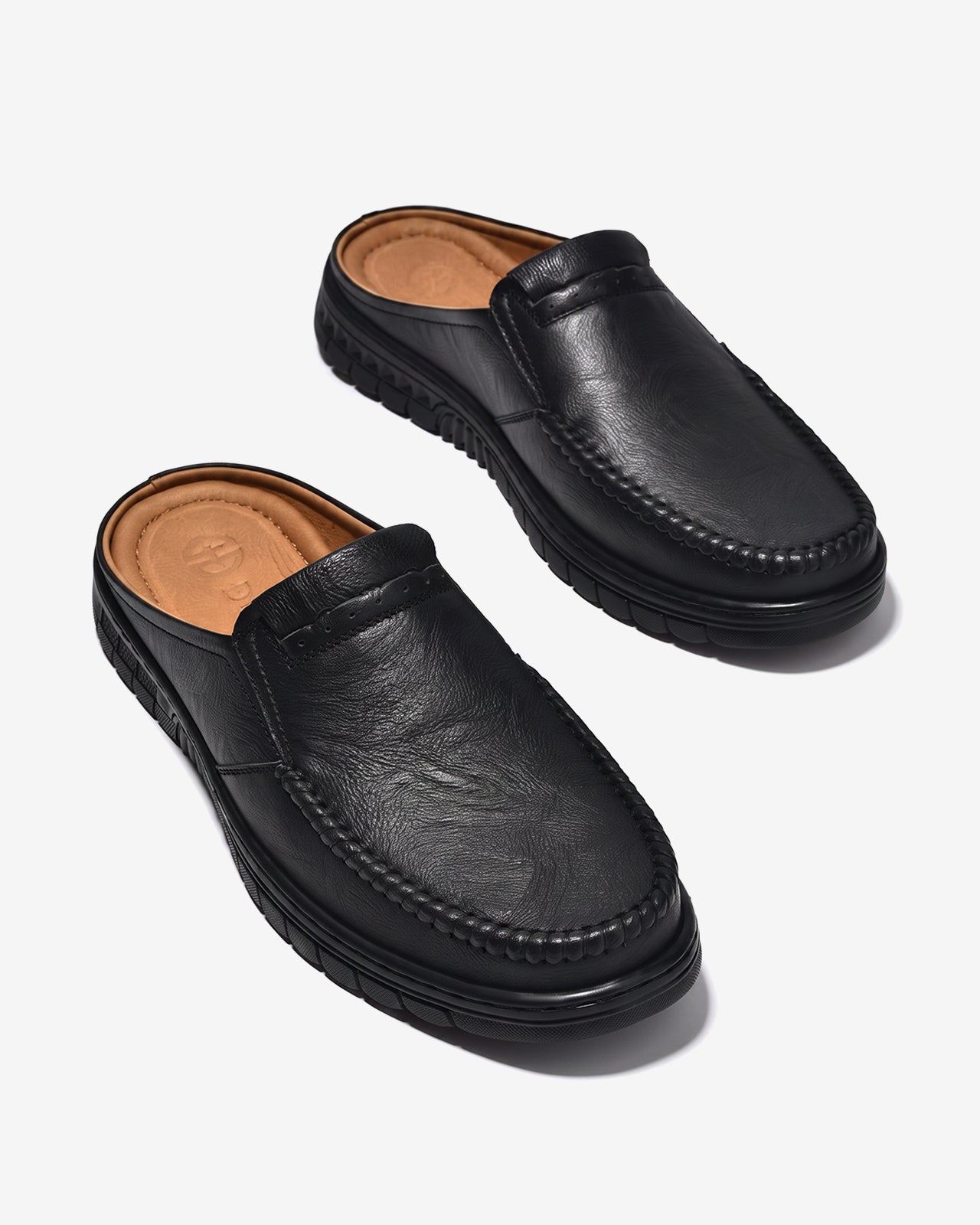 Dép Sapo Nam Đông Hải 4cm Êm Chân-G1024Đen Color1