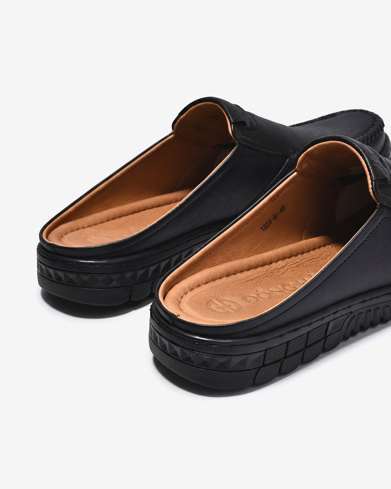 Dép Sapo Nam Đông Hải 4cm Êm Chân-G1024Đen Color1