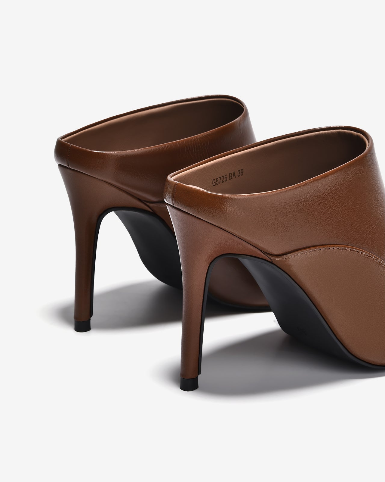 Dép Sapo Cao Gót Đông Hải Mũi Nhọn-G5725Nâu Color1