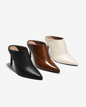 Dép Sapo Cao Gót Đông Hải Mũi Nhọn-G5725Nâu Color1