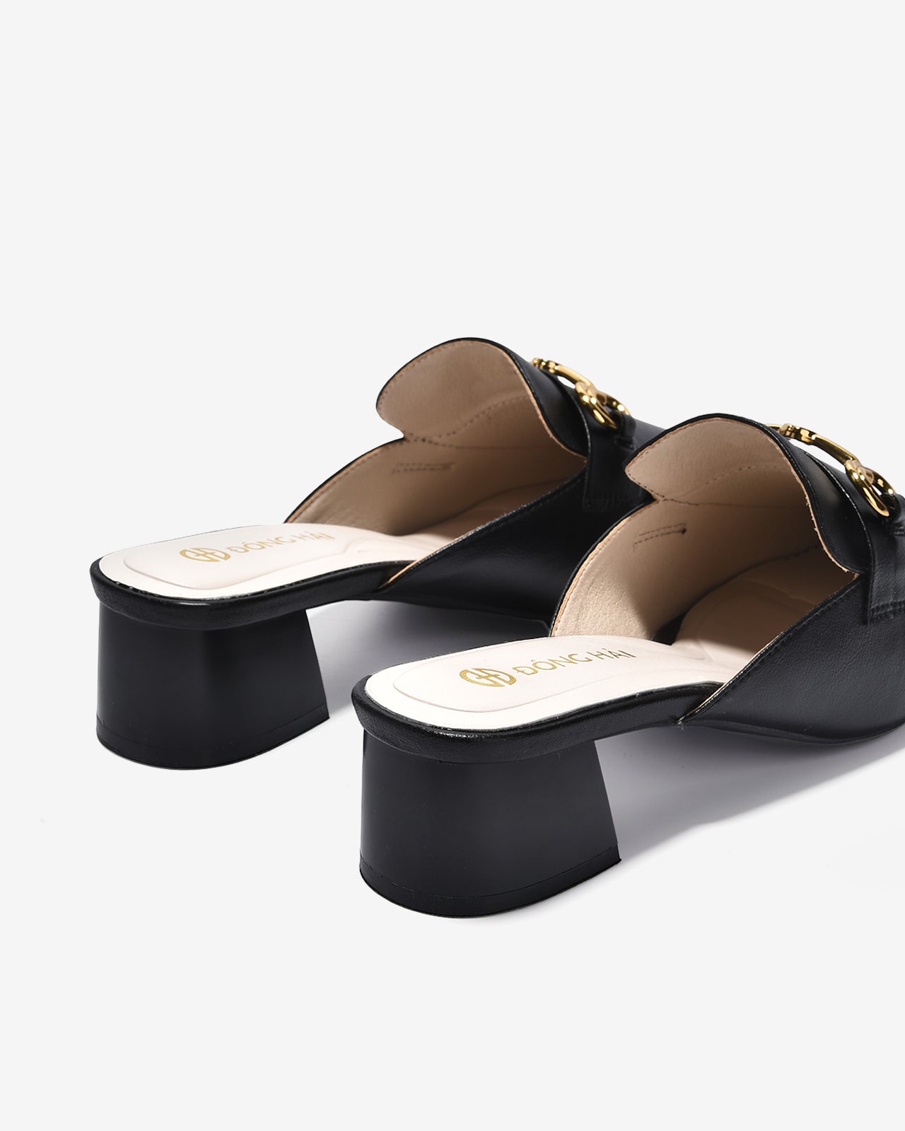 Dép Sapo Nữ Đông Hải Quai Bảng Phối-G5854-Đen Color1