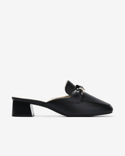 Dép Sapo Nữ Đông Hải Mũi Vuông Phối Nơ Đính Đá-G5861-Đen Color1First