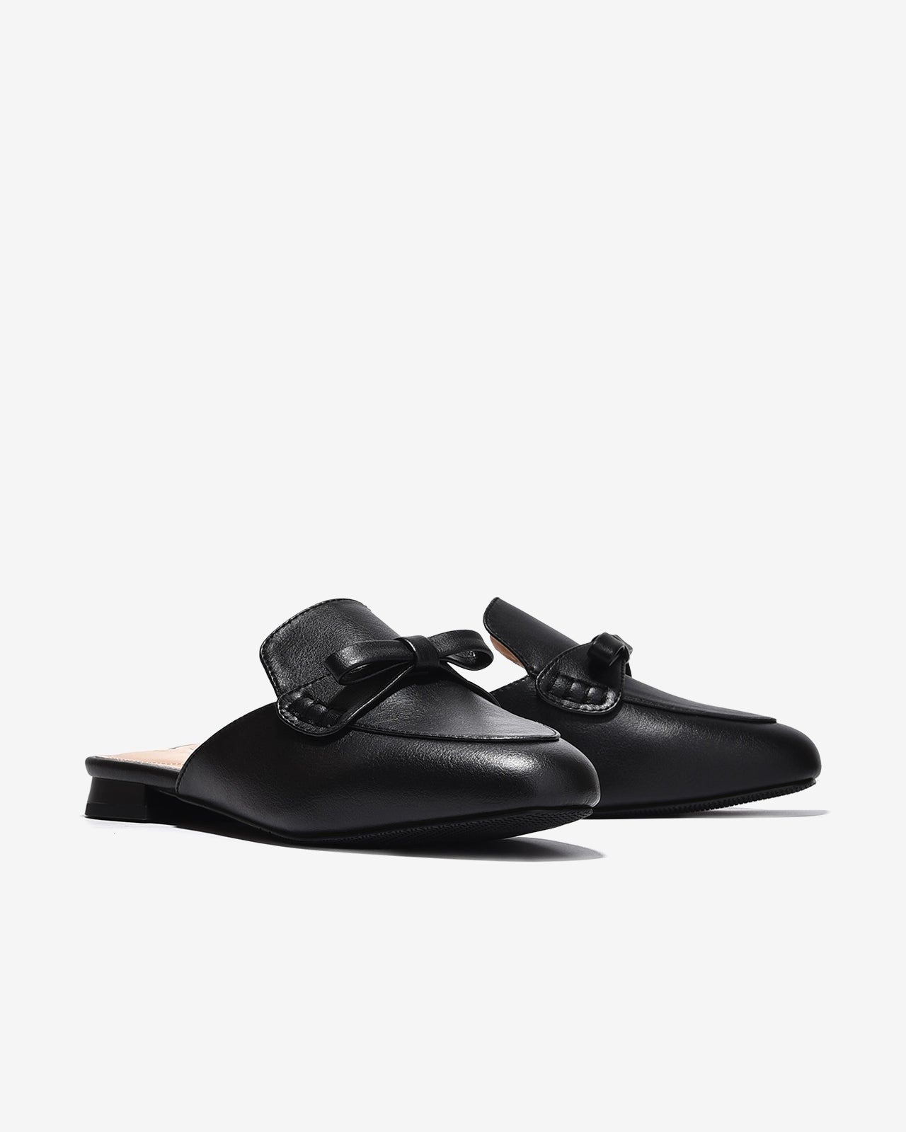 Dép Sapo Đông Hải Quai Khóa Nơ-G7735-Đen Color1