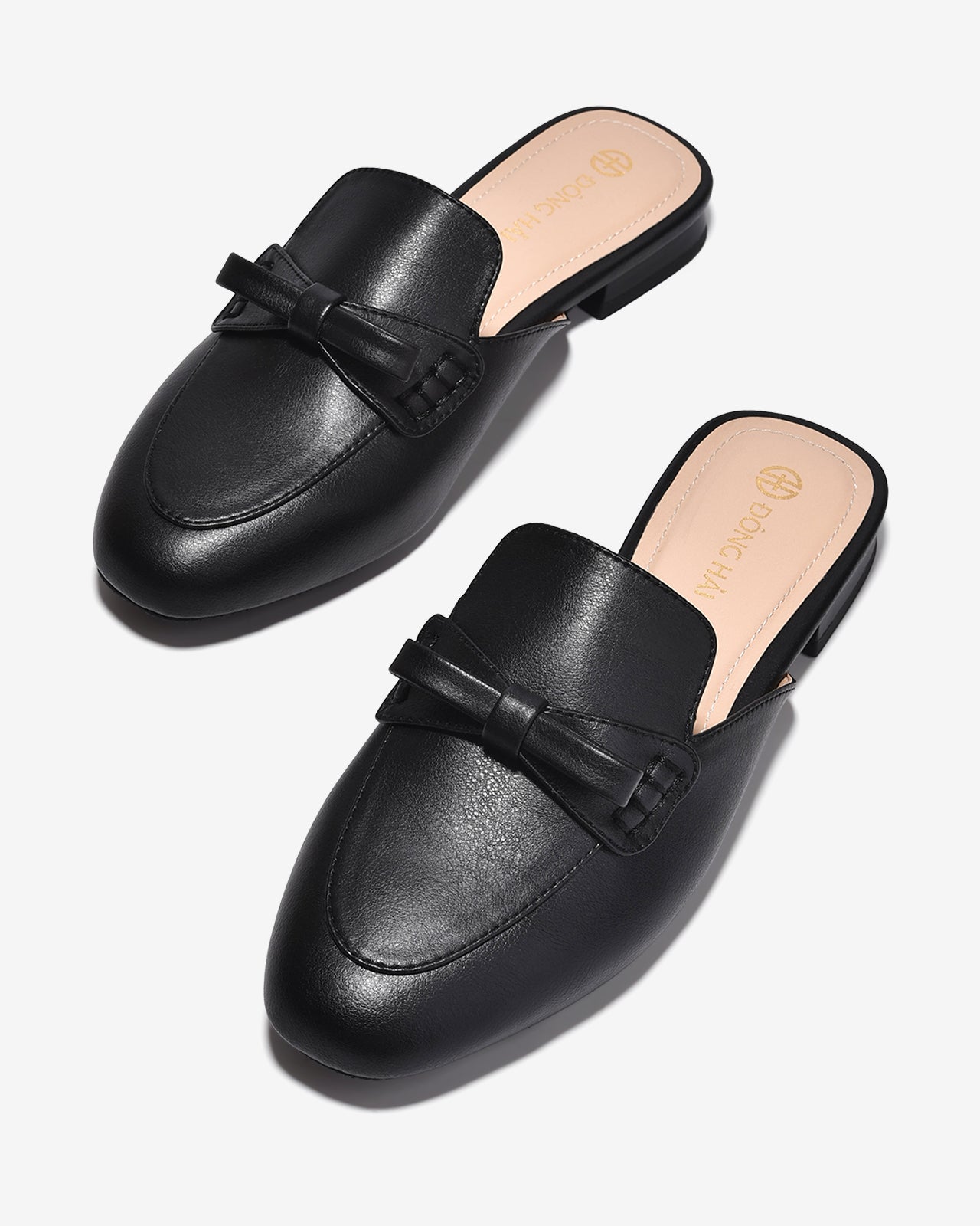 Dép Sapo Đông Hải Quai Khóa Nơ-G7735Đen Color1