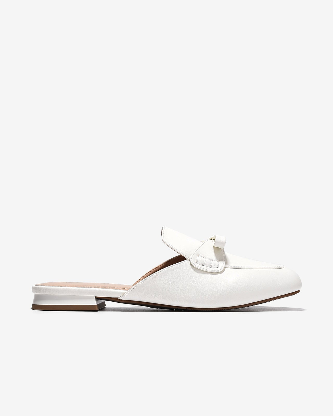 Dép Sapo Đông Hải Quai Khóa Nơ-G7735Trắng Color1First