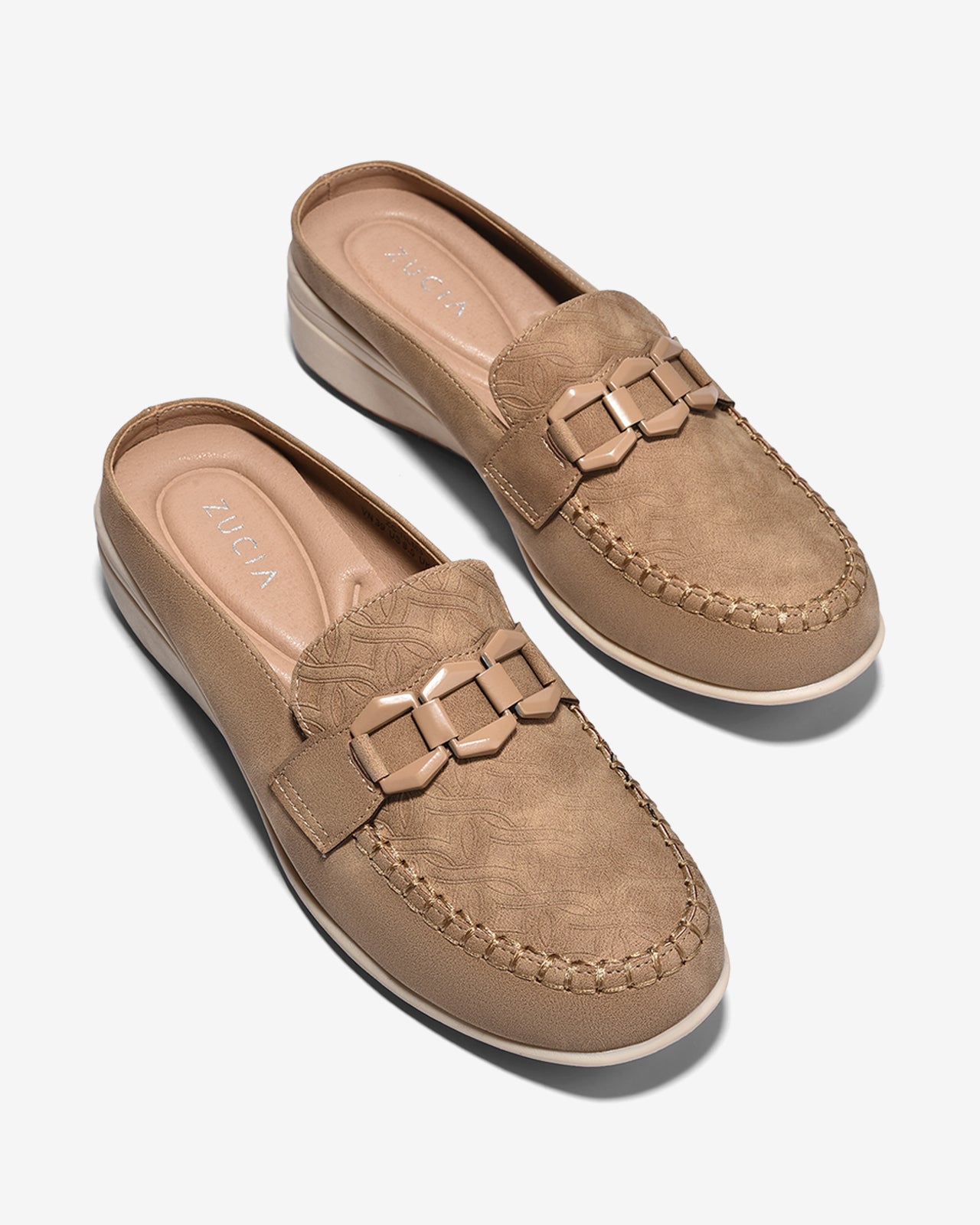 Dép Sapo Zucia Họa Tiết Cách Điệu-GHLM3-Cafe Color1