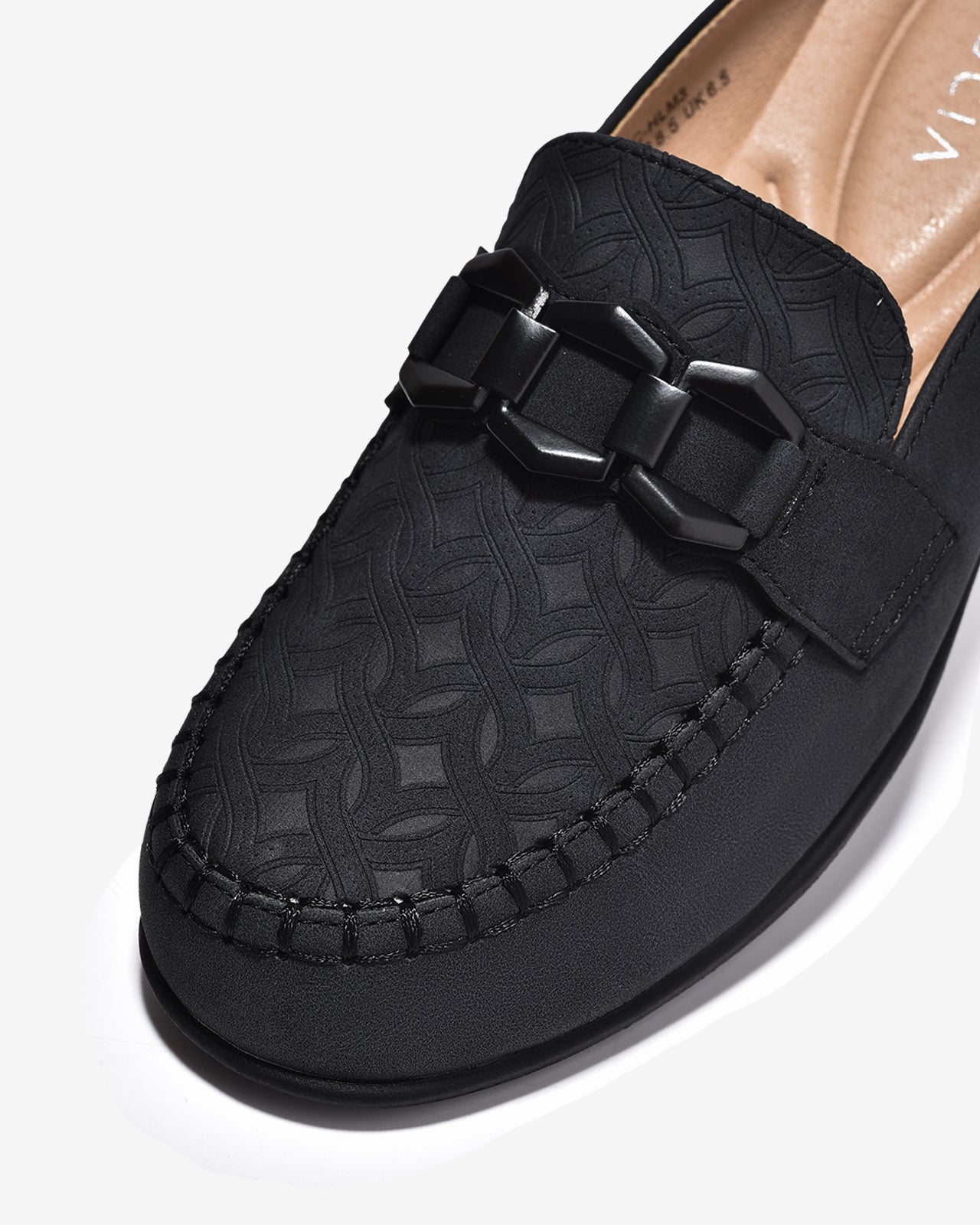 Dép Sapo Zucia Họa Tiết Cách Điệu-GHLM3-Đen Color1