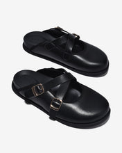 Dép Sapo Nữ Zucia 3cm Quai Đan Chéo-GRXD6Đen Color1