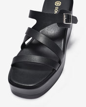 Dép Xuồng Đông Hải Quai Mảnh Khoá Kim Loại-D32G7Đen Color1