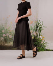 Dép Xuồng Đông Hải Ba Quai Phối Khóa-D32H5Đen Color1