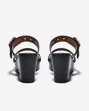 Dép Xuồng Zucia Quai Đôi Phối Khóa-DHLM1-Đen Color1