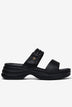 Dép Xuồng Zucia 6cm Quai Đệm Êm Mềm-DHLN3Đen Color1First