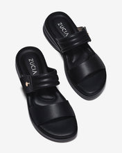 Dép Xuồng Zucia 6cm Quai Đệm Êm Mềm-DHLN3Đen Color1
