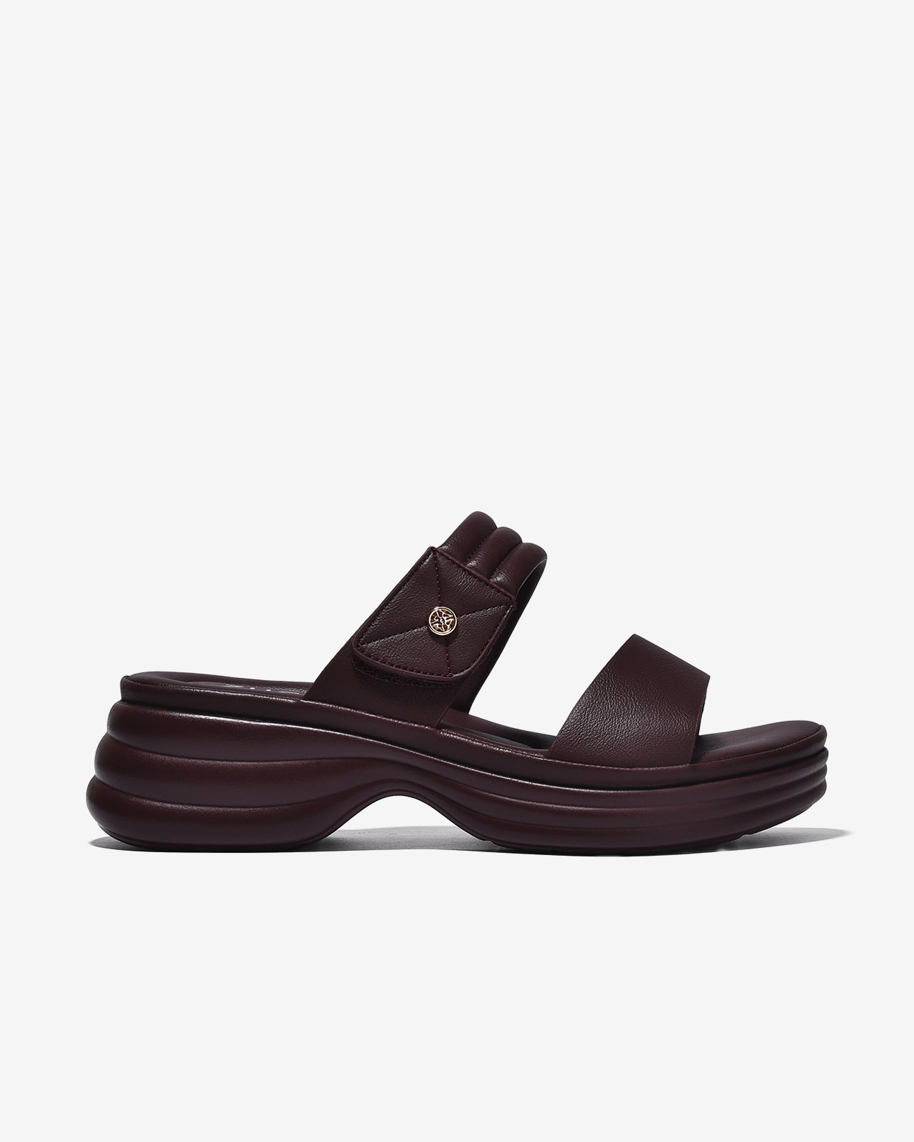 Dép Xuồng Zucia 6cm Quai Đệm Êm Mềm-DHLN3Đỏ Color1First