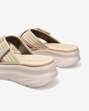 Dép Xuồng Nữ Zucia Quai Chéo Bảng To Dệt Phối Màu-DRXB1Xanh Lá Color1