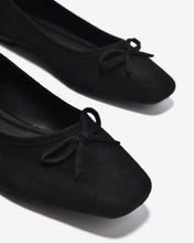 Giày Búp Bê Đông Hải Khóa Nơ-G5919-Đen Color1