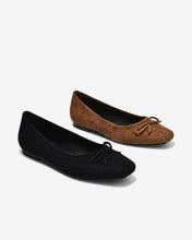 Giày Búp Bê Đông Hải Khóa Nơ-G5919-Đen Color1