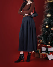 Giày Boot Nữ Zuciani Phối Da Lộn Đính Đá-GCM34Đen Color1