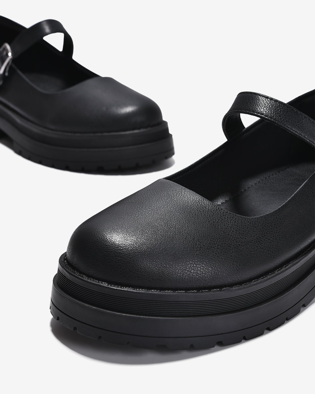 Giày Búp Bê Đông Hải Dáng Mary Jane Truyền Thống-G5722Đen Color1