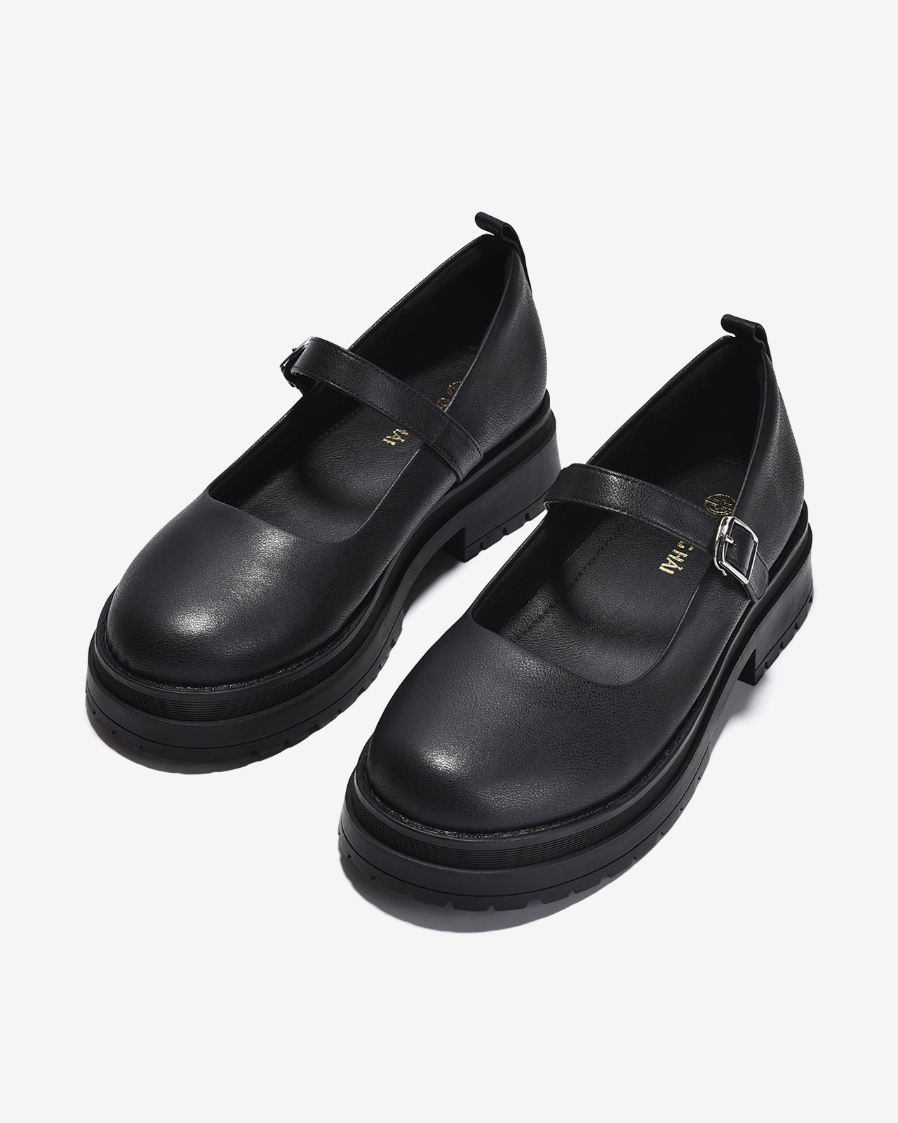 Giày Búp Bê Đông Hải Dáng Mary Jane Truyền Thống-G5722Đen Color1