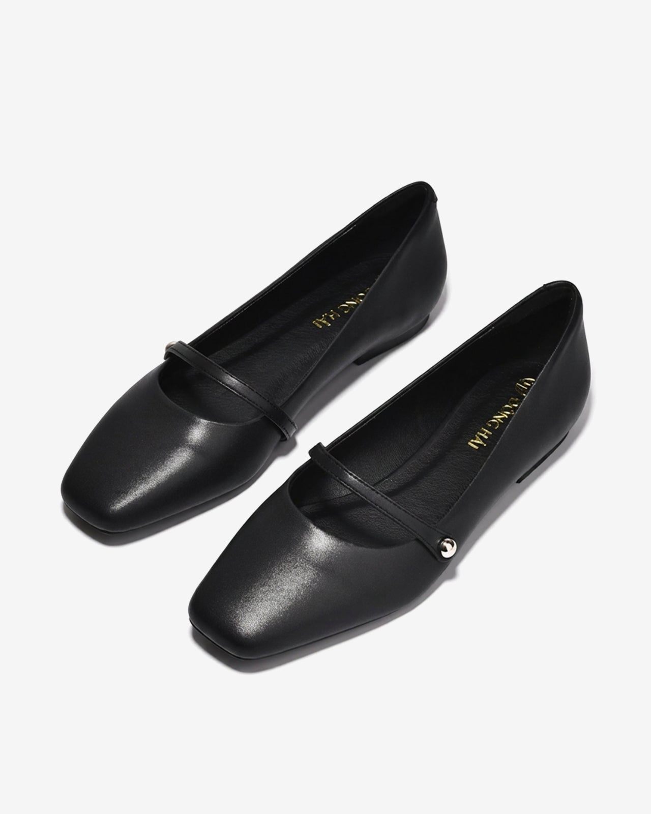 Giày Búp Bê Đông Hải Quai Ngang-G5918-Đen Color1