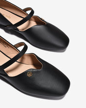 Giày Búp Bê Đông Hải Quai Ngang Khóa Logo-G7736Đen Color1