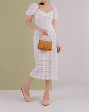 Giày Búp Bê Đông Hải Dập Logo Khóa Oval-G7737Kem Color1