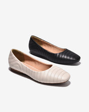 Giày Búp Bê Đông Hải May Chần Lót Êm-G7743Đen Color1