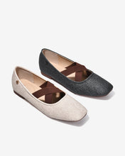 Giày Búp Bê Nữ Zucia Dây Quai Chéo-GHLL1-Kem Color1