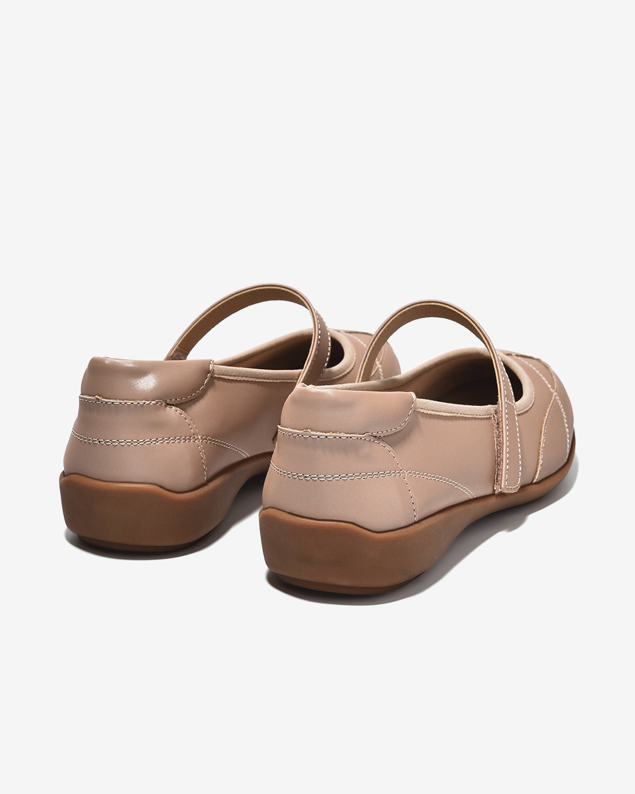Giày Búp Bê Zucia Quai Ngang Lót Êm Mềm-GRXC6Kem Color1