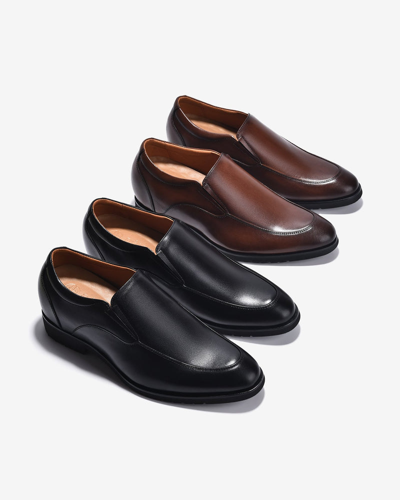 Giày Tây Nam Đông Hải Đế Cao Slip-on-G1908-Nâu Color2