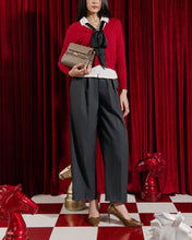 Giày Cao Gót Đông Hải Gót 9CM Họa Tiết Đính Đá-G5852-Nâu Color1