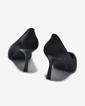 Giày Cao Gót Đông Hải Mũi Nhọn Hoạ Tiết Vân-G81U3Đen Color1