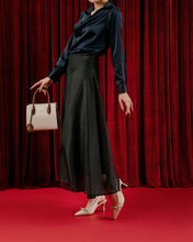 Giày Cao Gót Slingback Đông Hải Đính Nơ Khoen Kim Loại-G81U5Kem Color1