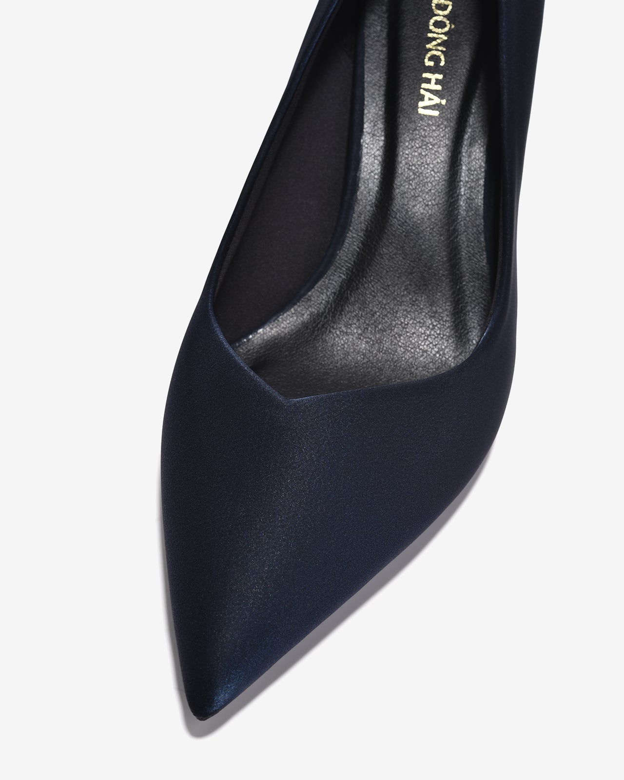 Giày Cao Gót Đông Hải Mũi Nhọn Khoét Tim-G81V2-Xanh Color1