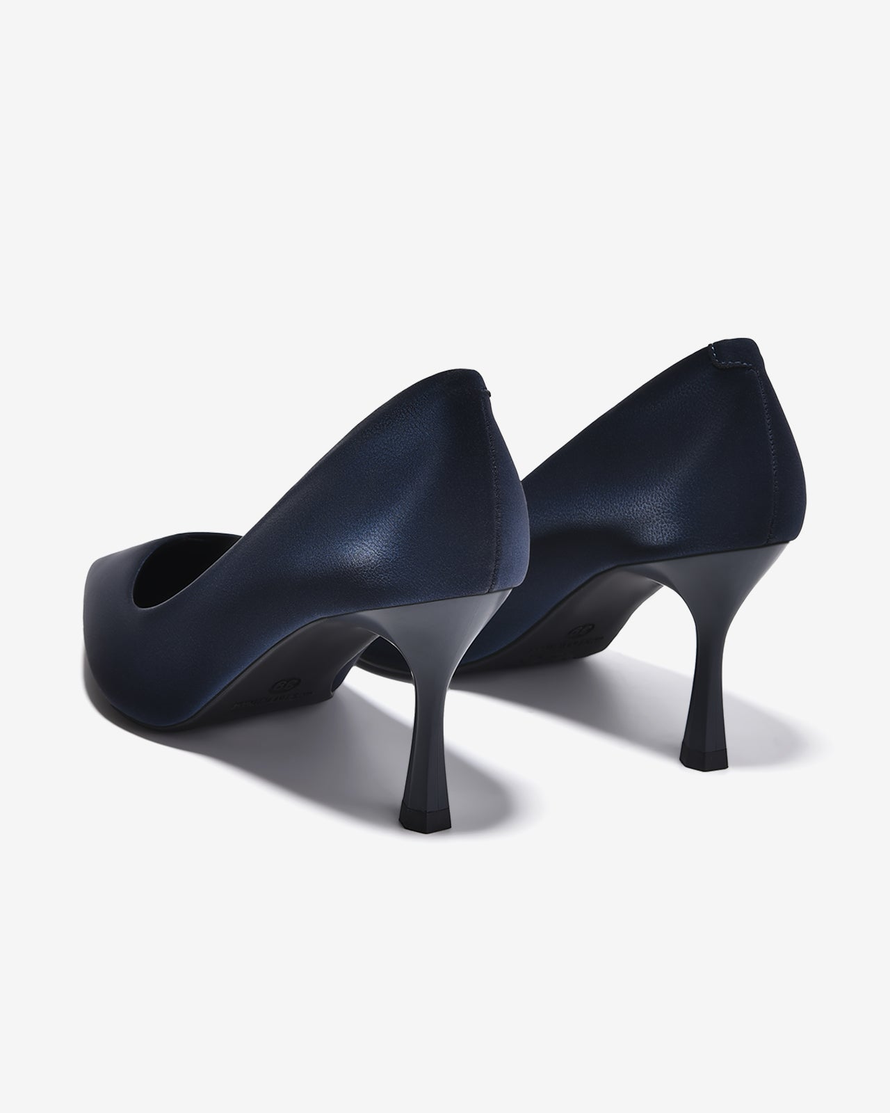 Giày Cao Gót Đông Hải Mũi Nhọn Khoét Tim-G81V2-Xanh Color1