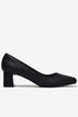 Giày Cao Gót Đông Hải 5cm Đế Vuông Êm Chân-G81W9Đen Color1First