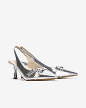 Giày Cao Gót Slingback Zucia Mũi Nhọn Phối Khoá Chéo-GHLL8Xám Color1