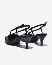 Giày Cao Gót Zucia Gót Nhọn 7cm Quai Cách Điệu-GHLO6Đen Color1