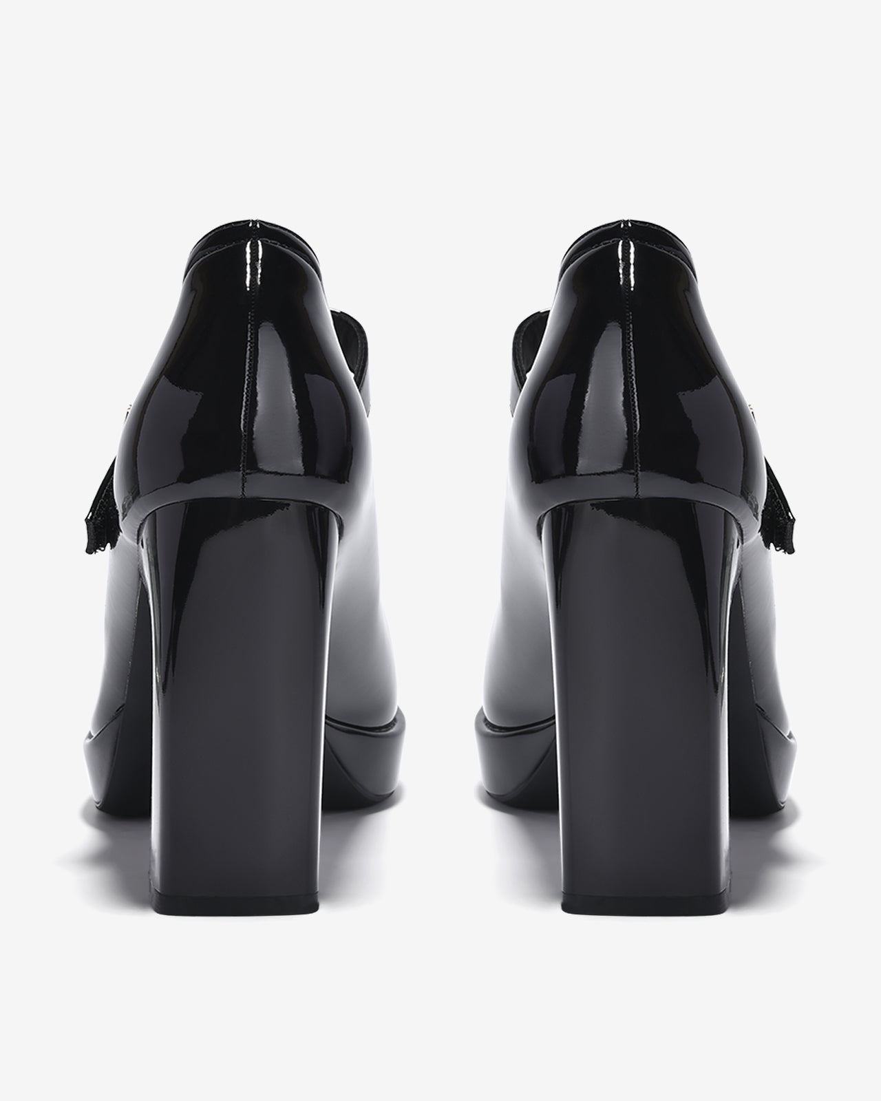 Giày Cao Gót Mary Jane Zucia Da Bóng 10cm-GTHA2Đen Bóng Color1